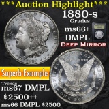 ***Auction Highlight*** 1880-s Morgan Dollar $1 Graded GEM++ DMPL By USCG (fc)