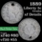 1889 Liberty Nickel 5c Grades xf details
