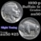 1930-p Buffalo Nickel 5c Grades AU, Almost Unc