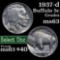 1937-d Buffalo Nickel 5c Grades Select Unc