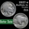 1927-s Buffalo Nickel 5c Grades f+