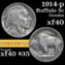 1914-p Buffalo Nickel 5c Grades xf