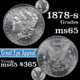 1878-s Morgan Dollar $1 Grades GEM Unc (fc)