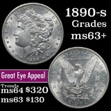 1890-s Morgan Dollar $1 Grades Select+ Unc