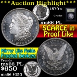 ***Auction Highlight*** 1879-s Morgan Dollar $1 Graded GEM+ UNC PL by USCG (fc)