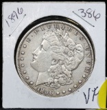 1896-p Morgan Dollar $1 Grades xf