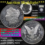 ***Auction Highlight*** 1887-o Morgan Dollar $1 Graded Select Unc+ DMPL by USCG (fc)