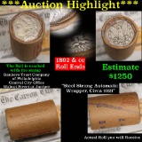 ***Auction Highlight*** Morgan dollar roll ends 1892 & 'cc', Better than average circ (fc)