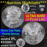 ***Auction Highlight*** 1902-p Morgan Dollar $1 Graded Choice Unc PL by USCG (fc)