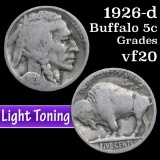 1928-d Buffalo Nickel 5c Grades vf, very fine