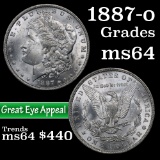 1887-o Morgan Dollar $1 Grades Choice Unc (fc)