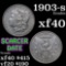 1903-s Morgan Dollar $1 Grades xf (fc)