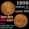 1898 Indian Cent 1c Grades Select Unc RD