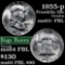 1955-p Bugs Bunny Franklin Half Dollar 50c Grades Select Unc+ FBL