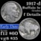 1917-d Buffalo Nickel 5c Grades f details
