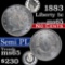 1883 N/C Semi PL Liberty Nickel 5c Grades GEM Unc (fc)