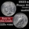 1923-s Peace Dollar $1 Grades Choice Unc (fc)