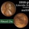 1916-p Lincoln Cent 1c Grades Select AU
