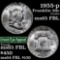 1955-p Bugs Bunny Franklin Half Dollar 50c Grades GEM FBL (fc)