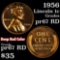 1956 Lincoln Cent 1c Grades Gem++ Proof Red