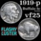 1919-p Buffalo Nickel 5c Grades vf+