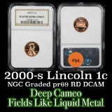 NGC 2000-s Lincoln Cent 1c Graded pr69 DCAM by NGC