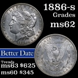 1886-s Morgan Dollar $1 Grades Select Unc (fc)
