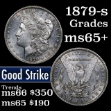 1879-s Morgan Dollar $1 Grades GEM+ Unc (fc)