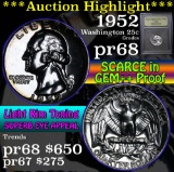 ***Auction Highlight*** 1952 Washington Quarter 25c Graded GEM++ Proof by USCG (fc)