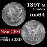 1897-s Semi PL Morgan Dollar $1 Grades Choice Unc (fc)