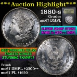 ***Auction Highlight*** 1880-s Morgan Dollar $1 Graded GEM++ DMPL by USCG (fc)