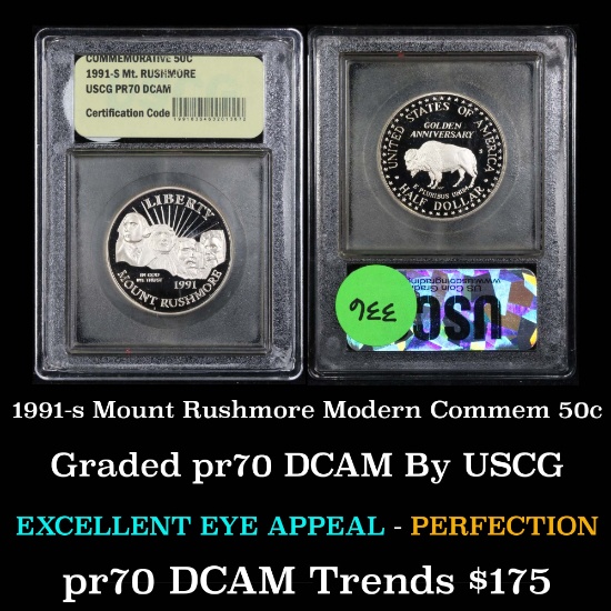 2001-s Modern Commem Half Dollar 50c Graded GEM++ Proof Deep Cameo by USCG