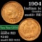 1904 Indian Cent 1c Grades Select+ Unc RD