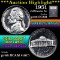 ***Auction Highlight*** 1951 Jefferson Nickel 5c Graded GEM++ Proof Cameo by USCG (fc)