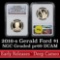 NGC 2016-s EARLY RELEASE President Gerald Ford Presidential Dollar $1 Graded pr69 DCAM by NGC