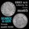 1883 n/c Liberty Nickel 5c Grades GEM Unc (fc)