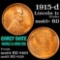 1915-d Lincoln Cent 1c Grades Select+ Unc RD (fc)