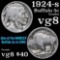 1924-s Buffalo Nickel 5c Grades vg, very good