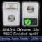 NGC 2005-d Special Mint Set Oregon Washington Quarter 25c Graded GEM++ By NGC