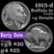 1915-d Buffalo Nickel 5c Grades vg details