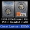 PCGS 1999-d Delaware Washington Quarter 25c Graded ms66 by PCGS