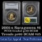 PCGS 2001-s Sacagawea Dollar $1 Graded pr69 DCAM by PCGS