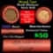 Lincoln Wheat cents 1c original shotgun roll, Unc wheat reverse one end, 1892 Indian other end