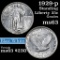1929-p Standing Liberty Quarter 25c Grades Select Unc (fc)