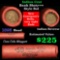 Indian Head Penny 1c Shotgun Roll, 1893 on one end, reverse on the other, marked culls