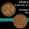 1910-s Lincoln Cent 1c Grades f, fine