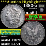 ***Auction Highlight*** 1880-o Morgan Dollar $1 Graded Choice Unc by USCG (fc)
