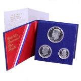 1776-1976 Bicentennial Silver 3 piece Proof set