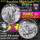 ***Auction Highlight*** 1930-s Standing Liberty Quarter 25c Graded GEM+ FH by USCG (fc)