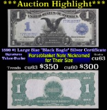 ***Auction Highlight*** 1899 $1 Lg Size 